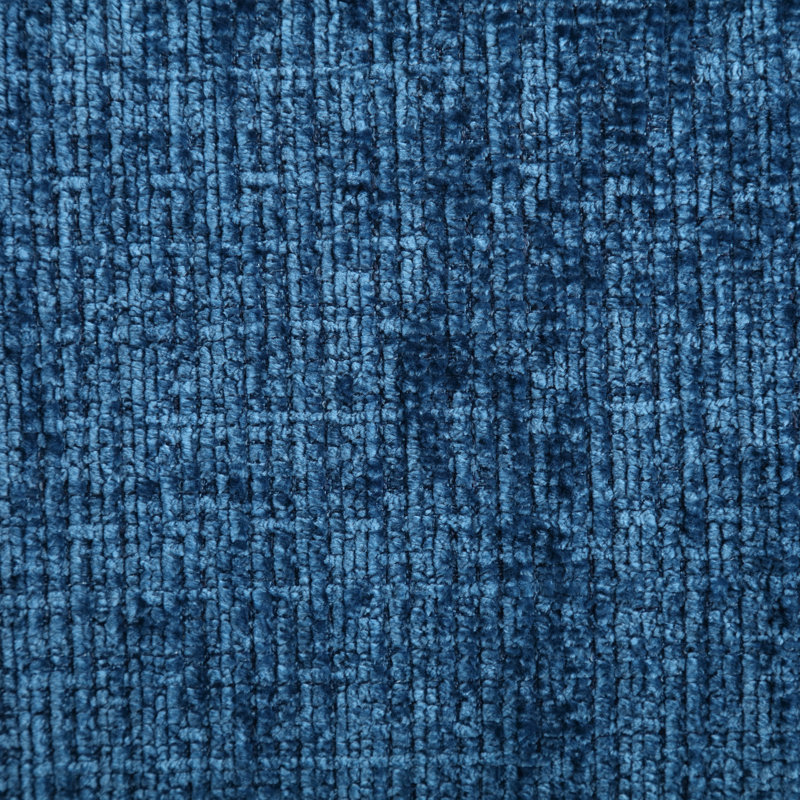 Canapé modulaire en chenille Aredale, Chenille bleu