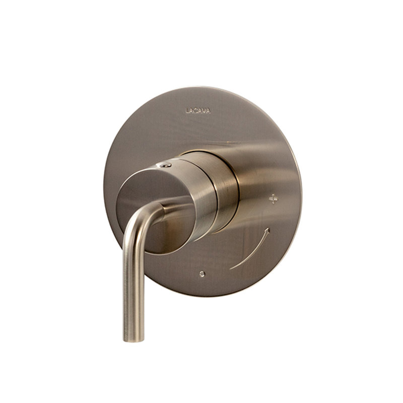 Cigno Progressive Compact Pressure Balancing Mixer, Brushed Nickel