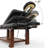 75" Professional Massage Table, Height and Backest Adjustable Lash Bed, Solid Wood Physical Therapy Table  Eyelash Tattoo Bed for Massage/Spa/Beauty Center