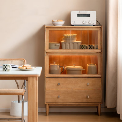 Wooden Style Small-Sized Caccent Cabinet