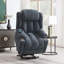 Fauteuil inclinable électrique Omarion en chenille avec fonction de levage, de chauffage et de massage