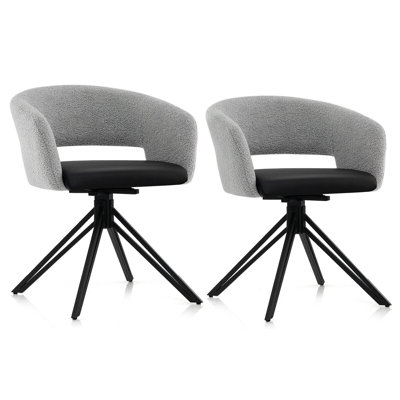Fauteuil pivotant large de 22 po Kwok