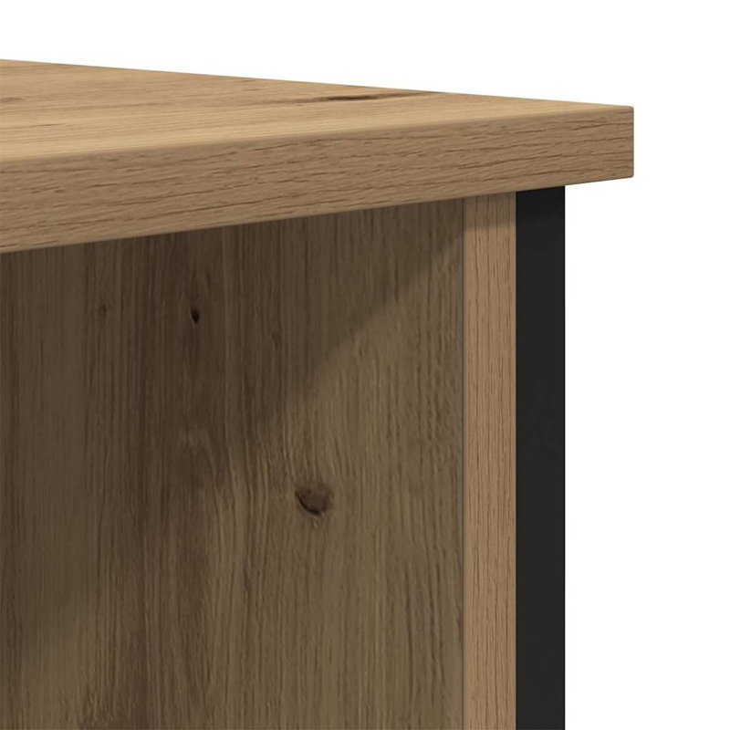 Unfinished TV Stand for TVs up to 43", Artisan Oak
