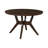 Round Solid Wood Base Dining Table