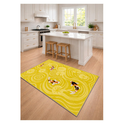 Tapis tissé à la crème Mosso