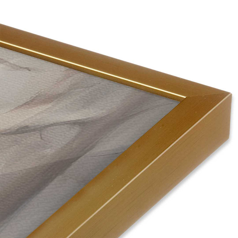 «Winter Stroll» par Jo Moulton, reproduction d'art sur toile, H 17,5 po x l 13,5 po, Gold