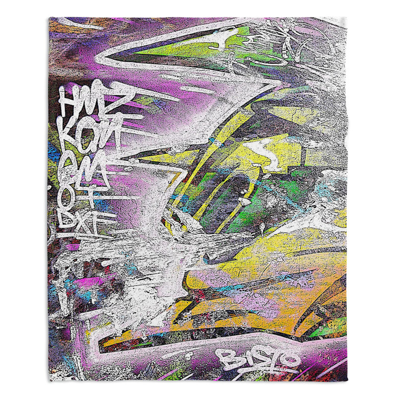  Couverture Graffiti 4, 51 po x 60 po