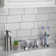 Classico Carrara 3" x 6" Ceramic MarbleLook Subway Tile
