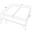 Grand repose-pieds avec rangement, table basse moderne de style Mid-Century de 31 po avec fonction de levage du couvercle, hauts pieds en bois, repose-pieds surdimensionnés pour le salon, le bureau-289375950-289375951