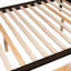 Lit superposé simple au-dessus d'un lit double avec rangement, escalier et 2 tiroirs - offre une expérience de sommeil confortable, des tablettes, des escaliers de rangement idéaux pour les familles-118036461