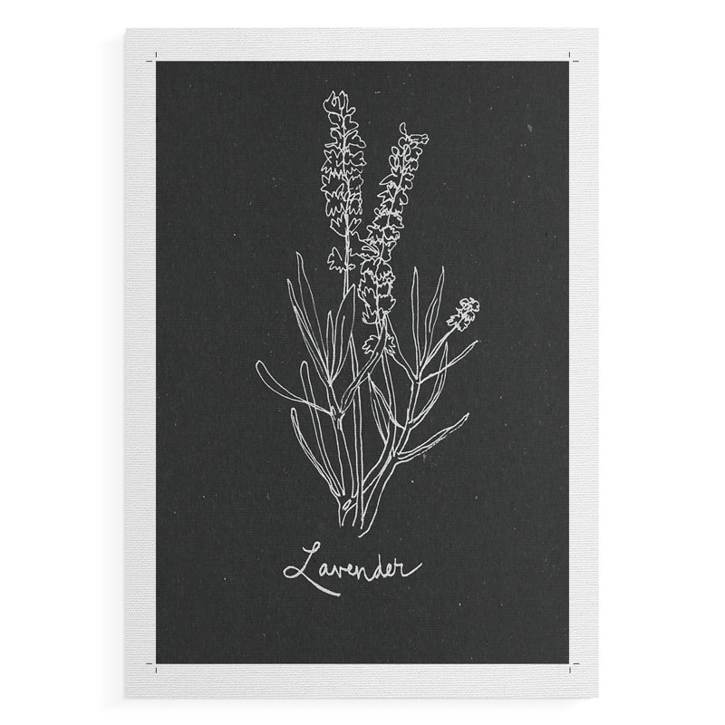 Scent Garden II - Impression sur toile seulement - NON-CADRE, H 27 po x l 18 po