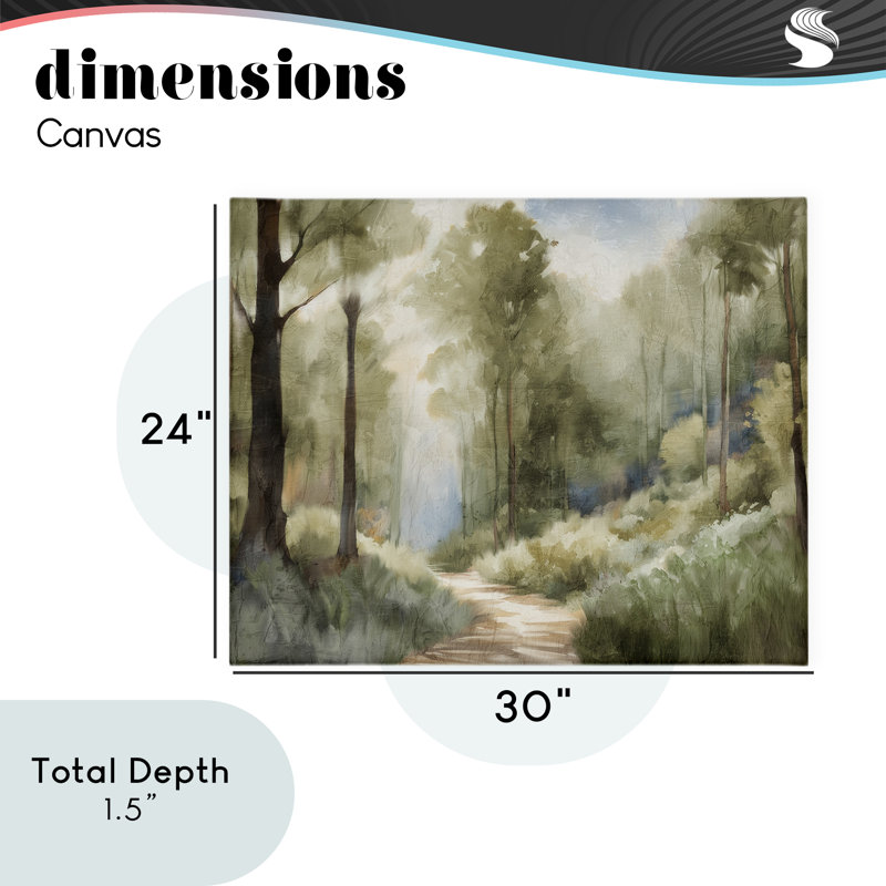 Toile Hazy Atmosp sphérique, conception de Kim Allen, H 24 po x l 30 po