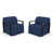 Tissu marine Sunbrella est en rupture de stock