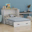 Lit escamotable avec lit plateforme escamotable et grand tiroir de rangement Murphy-2031943645