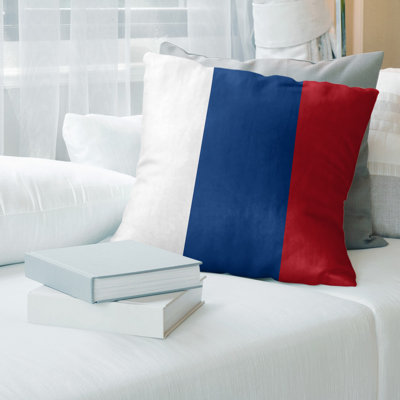 Striped Linen Reversible Pillow Cover