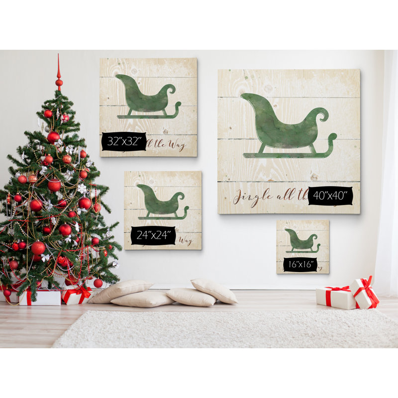 « jingleings », reproduction d’impression sur toile, H 16 po x l 16 po x P 1,5 po, Toile tendue