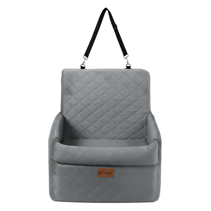 Polyester Pet Bed, Grey