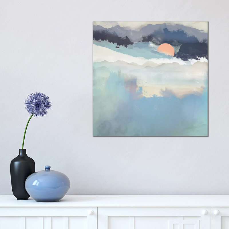Mountain Dream - reproduction d'art, Toile tendue, Aucun mat, H 18 po x l 18 po x 1,5 po