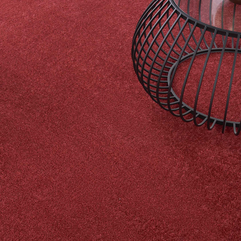 Tapis intérieur / extérieur rouge Mullican Sandy, Rectangle 7 pi x 10 pi