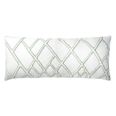 Net Velvet Lumbar Pillow Cover & Insert