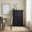 Commode 5 tiroirs en bois massif Barvelle-69654204
