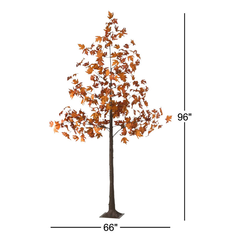 Érable illuminé intérieur / extérieur avec lumières, H 96 po x l 66 po x P 66 po