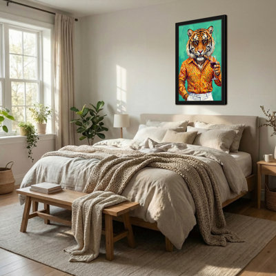 Animaux, tigre et lunettes de soleil