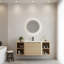 Meuble-lavabo mural avec lavabo en céramique blanche-1311486074