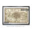 « custom sépia map of paris » par paul cezanne-cadre photo, impression-2019794313-2019794315-2019794326