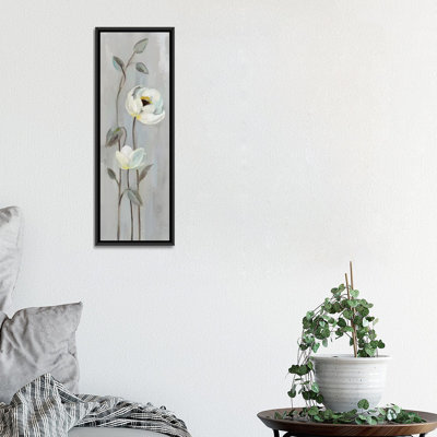 « neutral branches on gray i », impression sur toile