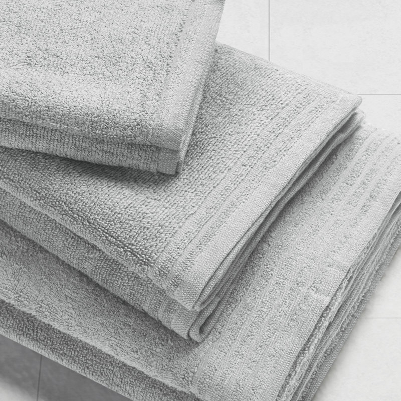 Ensemble de serviettes de bain 12 pièces Big Bundle, Argent