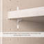Wardrobe, sliding door wardrobe SENJA with a rattan look and a mirror, MADE IN GERMANY-100897712
