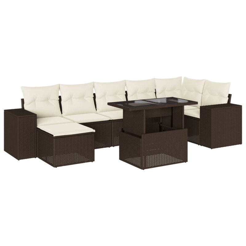 Ensemble de canapé de jardin Vidaxl