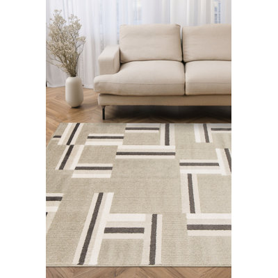 Rosaleta Geometric Area Rug