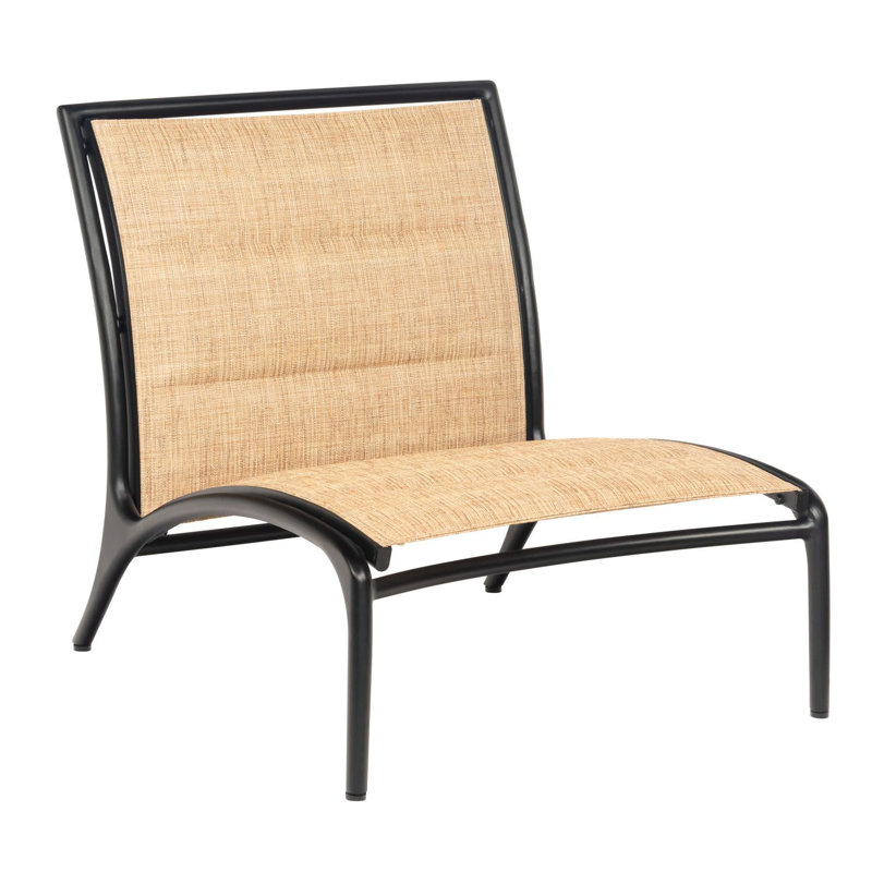Orion Outdoor Lounge Chair, Graphite, Pewter