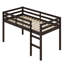 Lit mezzanine en bois avec échelle-1159635199