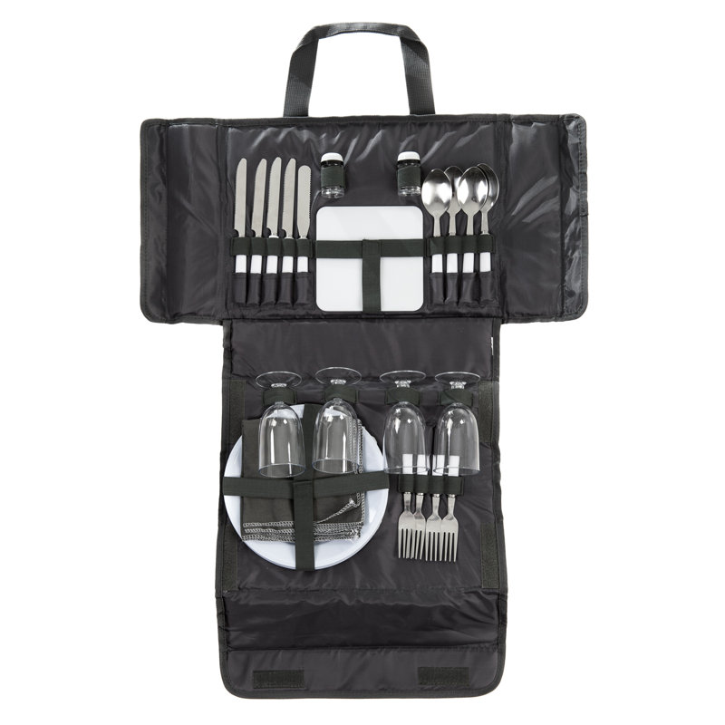 Peimium 4 Person Picnic Tote Bag