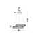 CONCETO 1 - Light Chrome LED Crystal Pendant