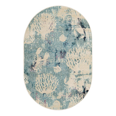 Esposito Light Blue Area Rug