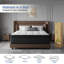 Matelas hybride à ressorts ensachés moyens avec CertiPUR-US-296469359-295462997