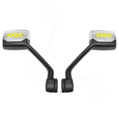 Compatible With Kenworth T680 & Peterbilt 579/587 Hood Mirrors With Turn Signal Light