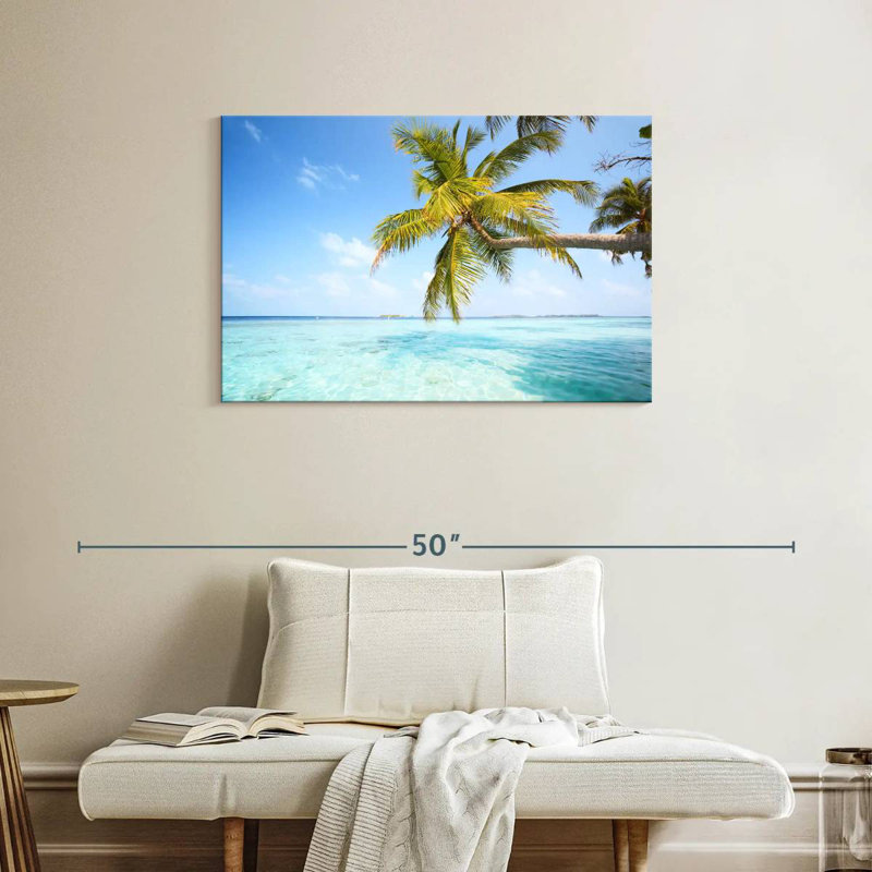 Palmier tropical, H 24 po x l 36 po