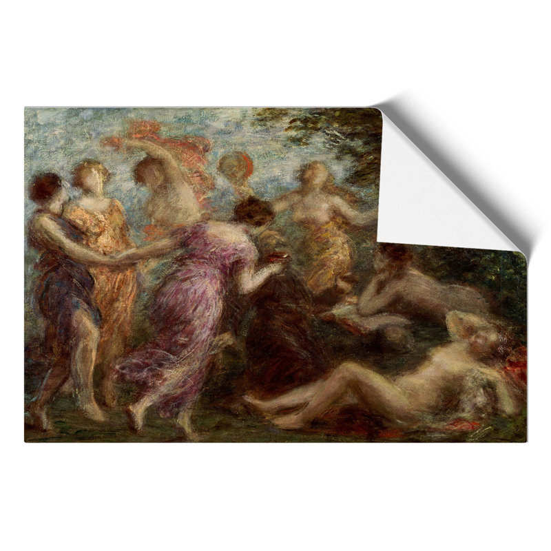 The Temptation of St. Anthony by Henri Le Sidaner - Unframed Painting, 21cm H x 30cm W x 0.1cm D