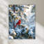 Art mural en verre trempé Cardinal-129452350