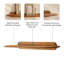 Tablettes murales flottantes en bois Sephine