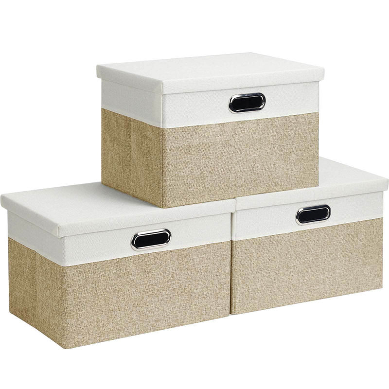 Ebern Designs Fabric Decorative Bin