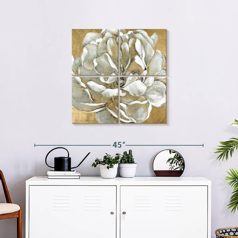 Harnek Emerging Bloom II, 26" H x 26" W