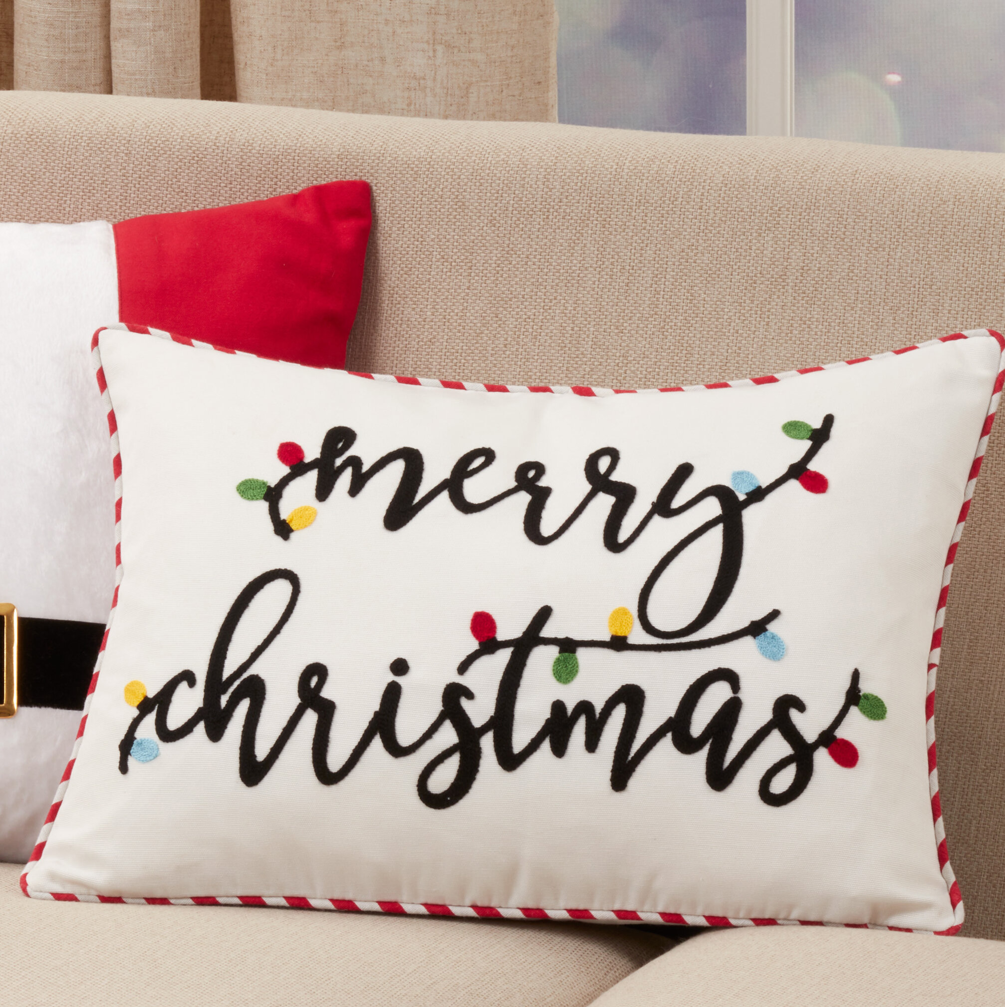 Christmas Tree Pattern Lv Color Pillowcase