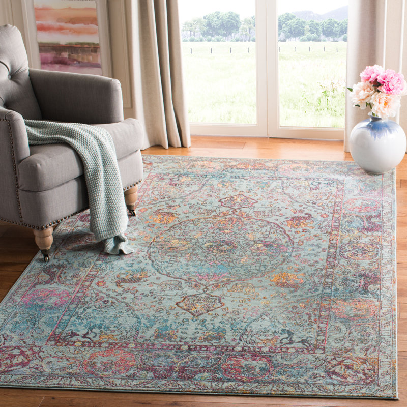 Marques Performance Oriental Rug, Rectangle 5'3" x 7'7"