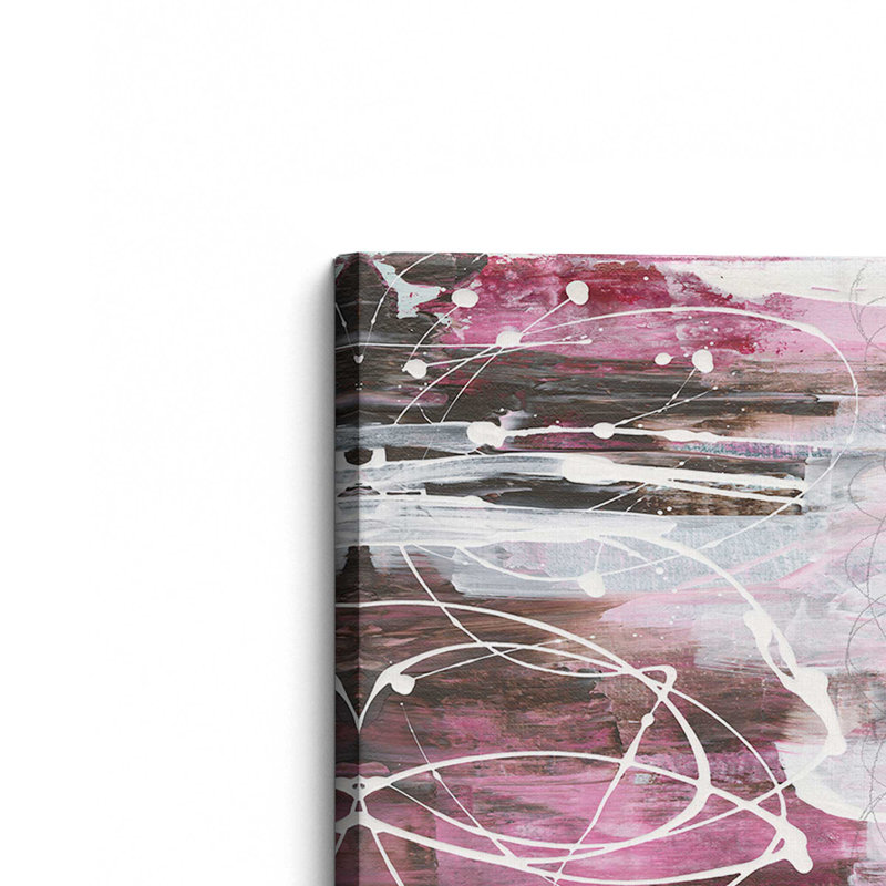 «Peppermint Candy I» par Natalie Avondet, reproduction d'art sur toile, H 18 po x l 12 po
